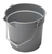 Winco UPP-14G 14 Qt. Gray Round Multi-Purpose Bucket