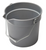 Winco UPP-10G 10 Qt. Gray Round Multi-Purpose Bucket