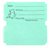 Green 2-Part Customizable Raffle Tickets - 2,000/Roll