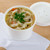 12 oz. Double-Wall Poly White Paper Soup / Hot Food Cup with Vented Paper Lid 