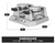 Waring WW250BX2 Commercial Double Belgian Waffle Iron / Maker 208V
