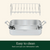 Cuisinart 7117-16URP1 Chef's Classic™ Stainless 16" Roasting Pan With Rack