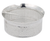 Louis Tellier M5030 1/8" / 3 mm Perforated Replacement Sieve for # 5 Food Mill - Tin-Plated Steel