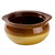 CAC OC-12-C Brown and Ivory 12 oz. Onion Soup Crock / Bowl - OSC12