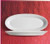 CAC RCN-99 White China Fishia Platter 23'' - WRED23