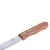 Winco KB-30W Jumbo Steak Knife-Pointed Tip and Wood Handle -12 / Pack