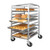 Winco ALRK-10BK Half Height Bun Pan Rack Mobile End Load - Unassembled (10 Pan Capacity) - HALFRACK-M