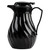 Winco VSW-64K 64 oz Black Thermal Swirl Server - SP64BK