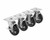 Krowne Metal 28-111S - Universal Plate Casters - CASTER35/45
