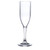 GET SW-1401-CL (SW1401) 6 oz. SAN Plastic Champagne Glass - SW1401CL