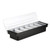 WInco CCH-6 6 Compartment Condiment Holder - DCD6BK