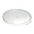 Cambro RFSCWC6 6, 8 Qt. Clear Round Lid for Clear Camwear Containers