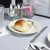 CAC REC-6 / Yanco RE-6 6 1/2" Rolled Edge American White (Ivory / Eggshell) China Plate  - WREP4