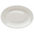 CAC REC-12 American White (Ivory / Eggshell) Wide Rim Rolled Edge China Platter - WRED7