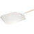 American Metalcraft 3016 16" x 18" Aluminum Pizza Peel with 12" Wood Handle - APP3016