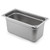 Winco SPJL-306 1/3 Size Standard Weight Anti-Jam Stainless Steel Steam Table / Hotel Pan - 6" Deep  - THIRD-6