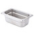 Winco SPJL-902 1/9 Size Standard Weight Anti-Jam Stainless Steel Steam Table / Hotel Pan - 2" Deep - NINTH-2