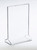 Cal Mil 537 Classic 4" x 8"  Acrylic Menu Holder / Displayette - TENT48