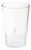 Winco PTP-8A/B/C/R 8 oz. Pebbled Plastic Tumbler - TUMB8