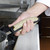 San Jamar 804BG 3 1/4" x 6 1/2" BestGuard Tan Cotton Handle Holder - (PANHOLDER)