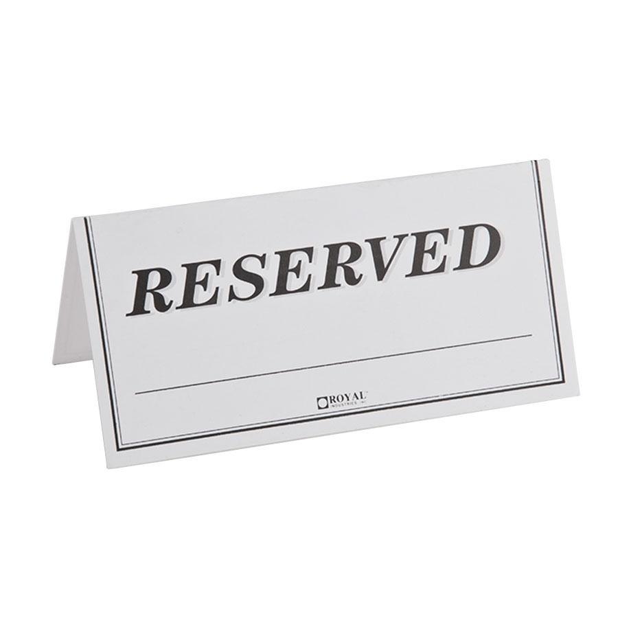 Table Top Tents & Cards