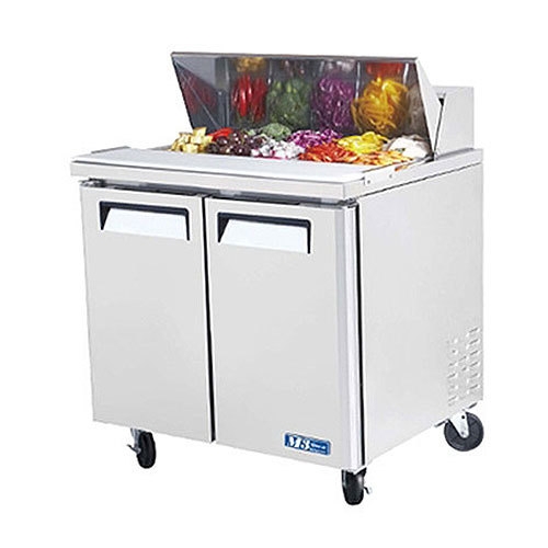 Standard 30'' Deep Sandwich / Salad Prep Table