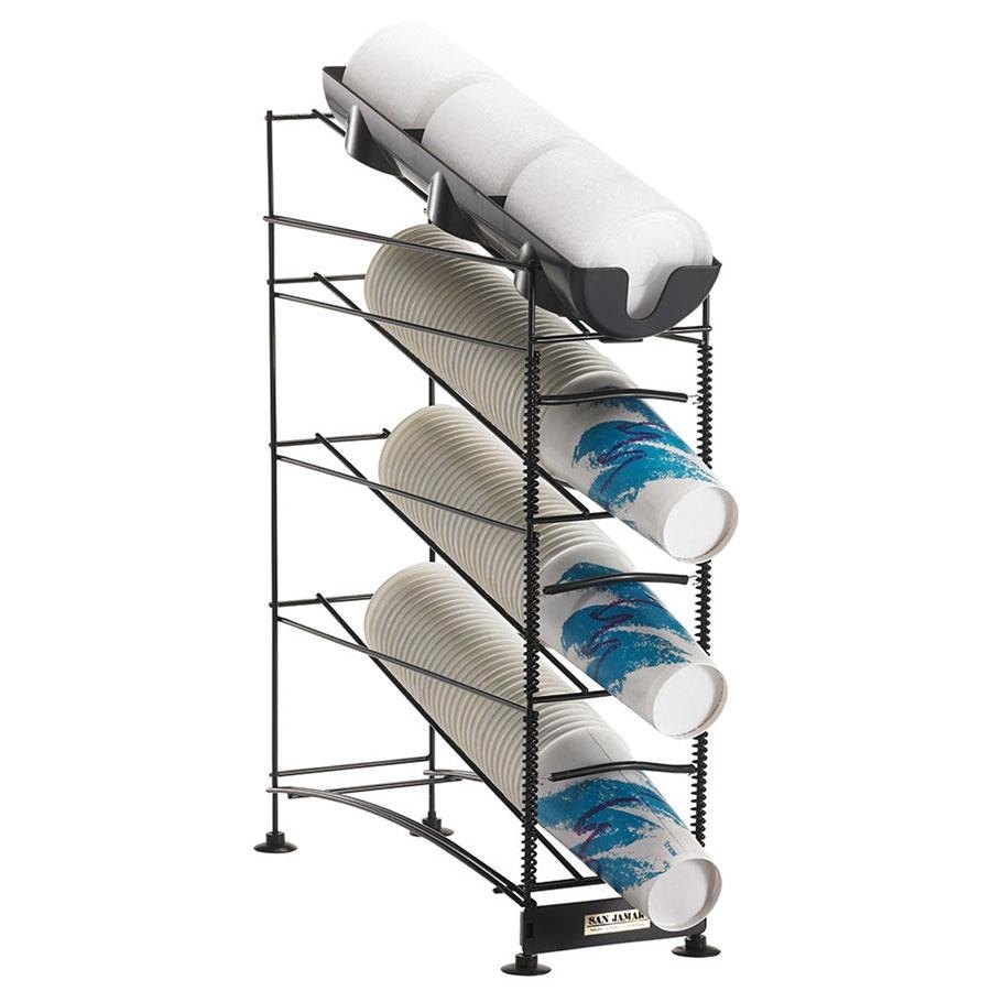 Countertop Cup & Lid Organizers / Dispensers