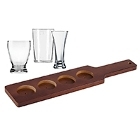 Beer Sampler Glasses & Beer Paddles