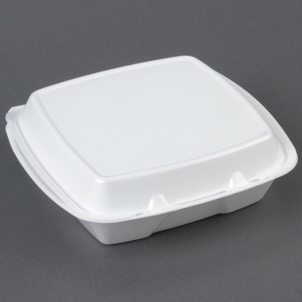 Foam Hinged Take Out Containers
