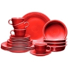 Scarlet Homer Laughlin Fiesta China