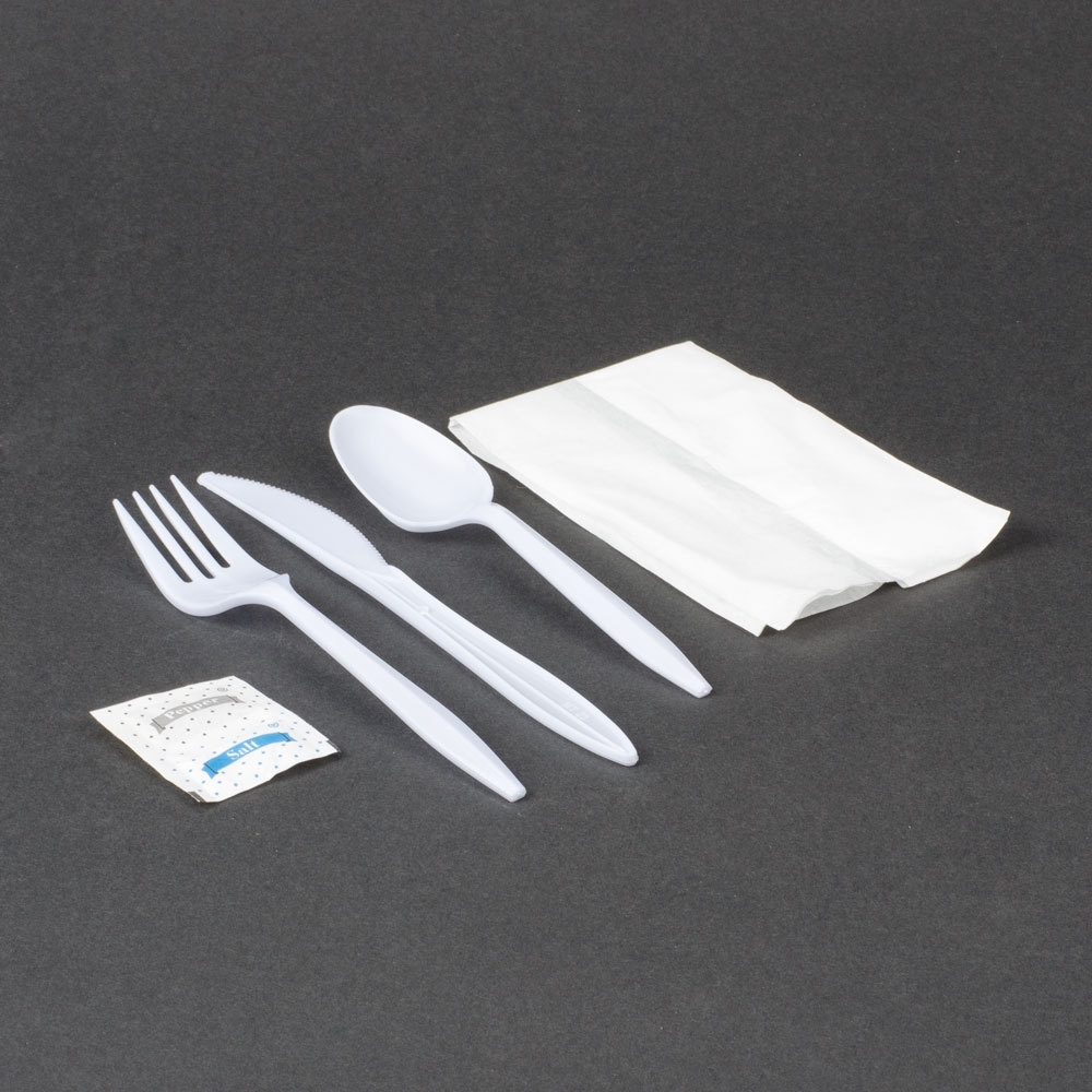 Individually Wrapped Plastic Flatware & Kits