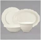 Scalloped Edge Dinnerware