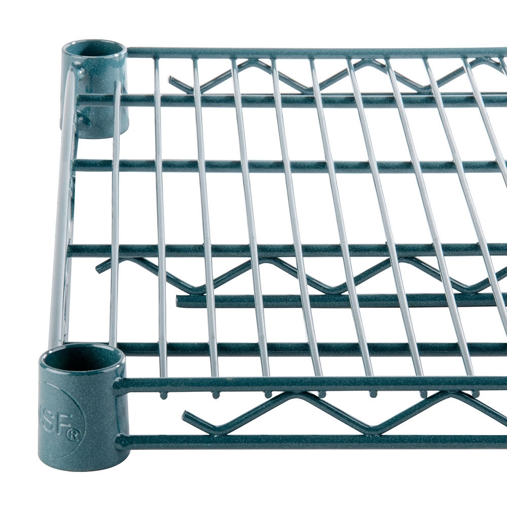 Green Epoxy Shelving & Posts
