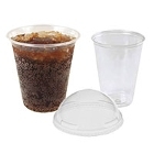 Clear Plastic Cups & Lids