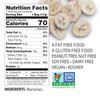 Brothers All Natural Chiquita Banana Freeze Dried Fruit Crisps Nutrition Facts
