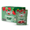 Freeze dried strawberries from Brothers All Natural, now available in 1oz resealable bags, the perfect snack for at home or on the go.