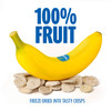Our Chiquita freeze dried banana snacks are 100% fruit, always.