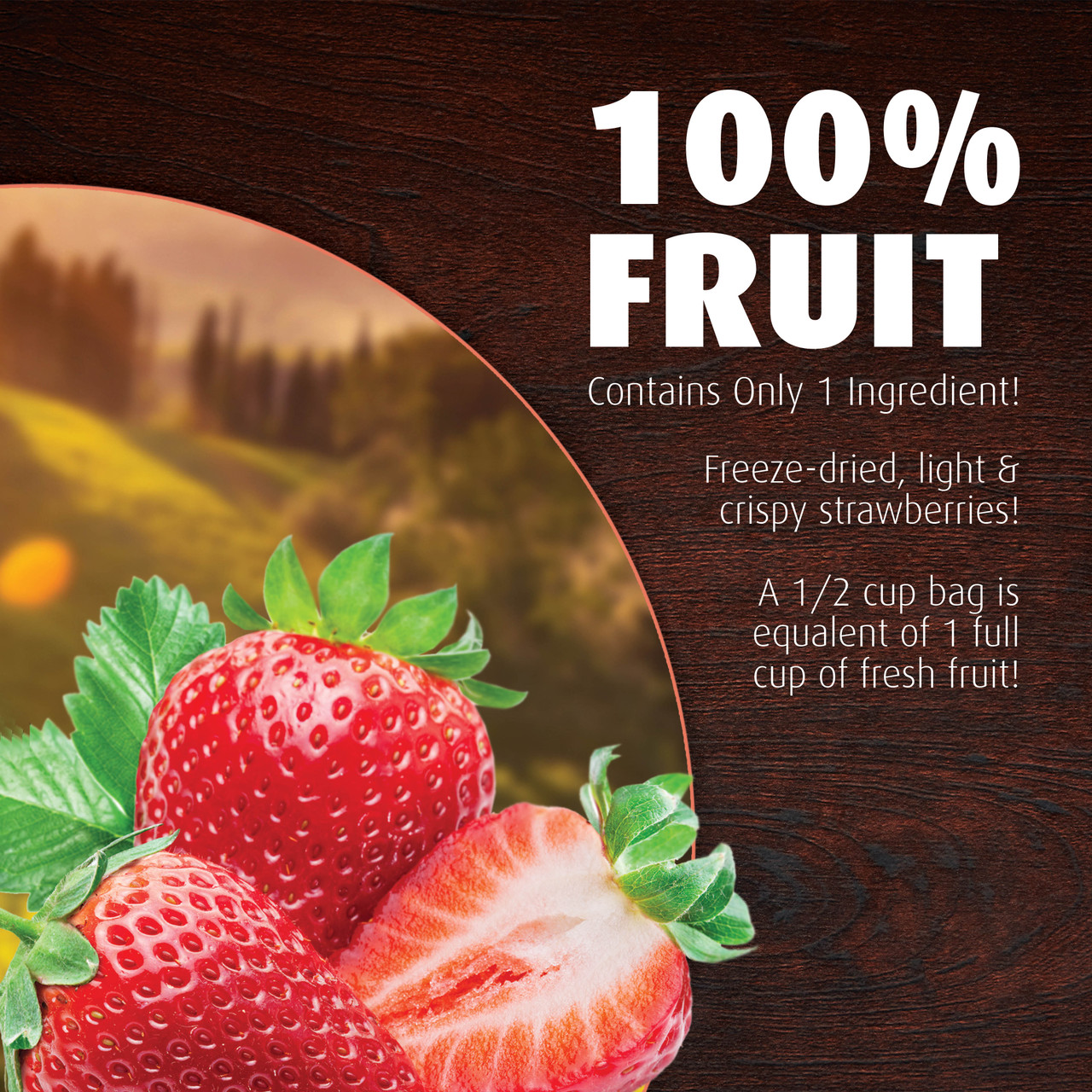  So Natural Freeze Dried Strawberries (Strawberry, 1 Pack)