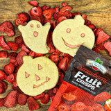 Halloween Sugar Cookies with Strawberry Cream Filling