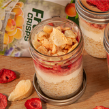 Overnight Oats with Freeze-Dried Fruit