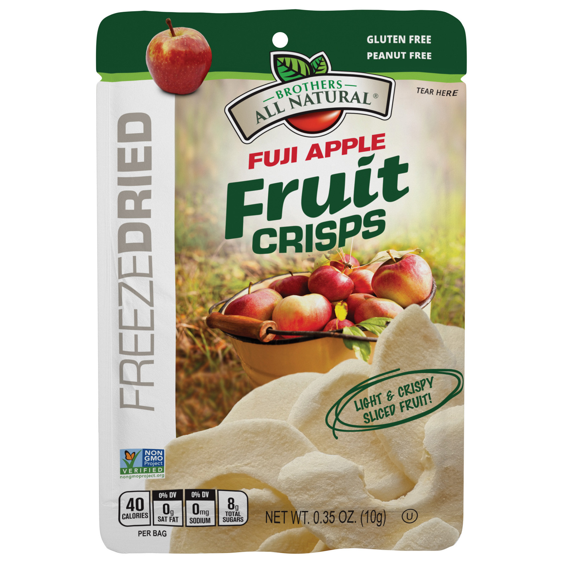 Fuji Apple Freeze Dried Fruit Crisps 24 pack Freeze Dried Apples
