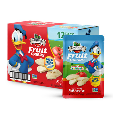 Disney Freeze Dried Apple Fruit Crisps 12-pack