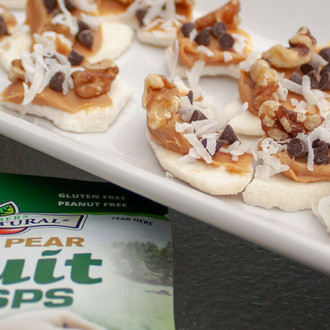 Gluten Free Peanut Butter Pear Bites