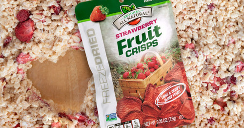 Strawberry Rice Crispy Treats