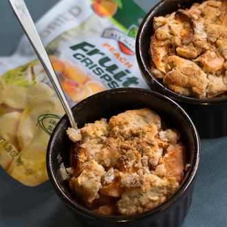Peach Cobbler for 2