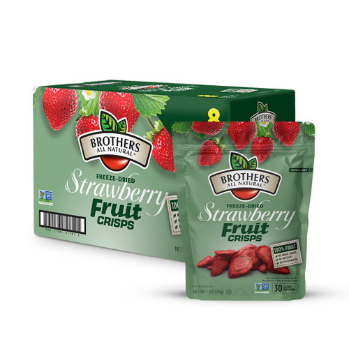 Freeze Dried Strawberries 8-pack