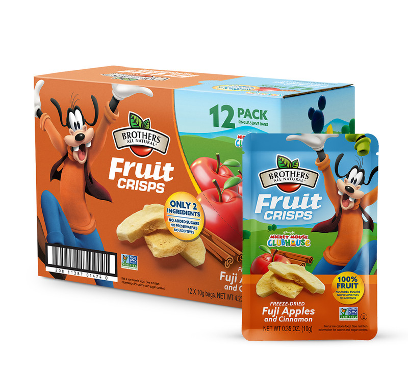 Disney Apple Cinnamon Freeze Dried Fruit Crisps 12-pack