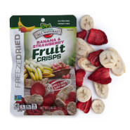 Freeze Dried Strawberry-Banana Fruit Crisps