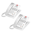 Vtech A2210-2 Single Line Contemporary Analog Guestroom Telephone 2 Pack