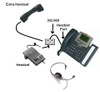 Telephone Training Adapter Y Splitter with One Port Mute